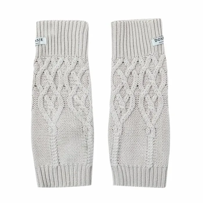 Donsje Amsterdam Socks and Tights Girls Suzi Leg Warmers Soft Sand