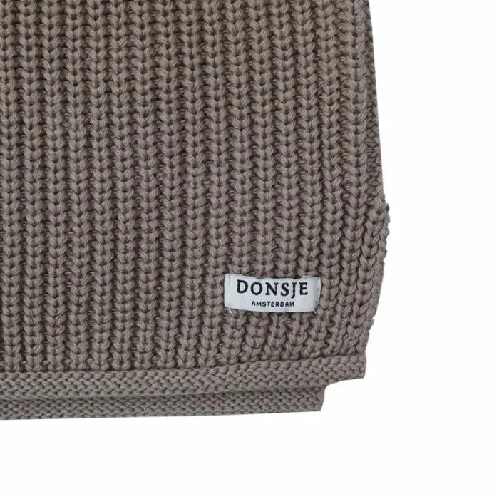 Donsje Amsterdam Sweaters and Cardigans Baby Faine Vest Light Taupe