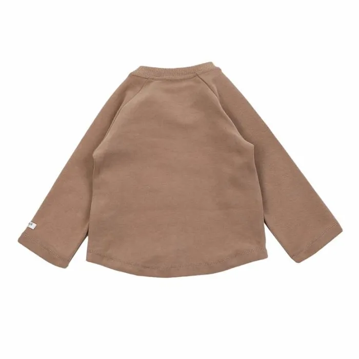 Donsje Amsterdam Sweaters and Cardigans Baby Maas Sweatshirt Mocha