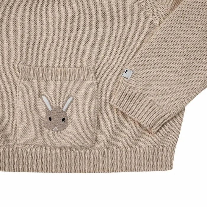 Donsje Amsterdam Sweaters and Cardigans Baby Qoeke Sweater Macaroon