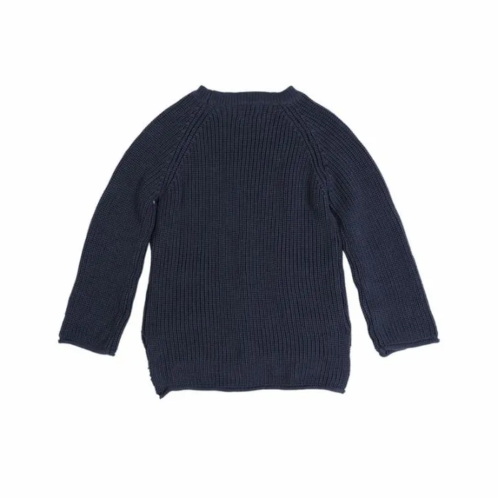 Donsje Amsterdam Sweaters and Cardigans Baby Qtella Sweater Dark Petrol