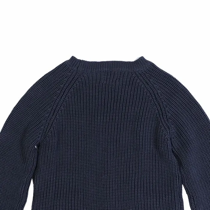 Donsje Amsterdam Sweaters and Cardigans Baby Qtella Sweater Dark Petrol