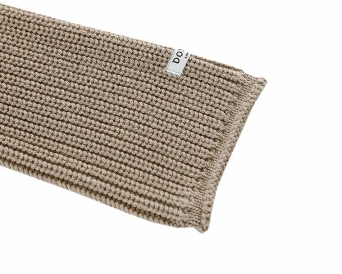 Donsje Amsterdam Sweaters and Cardigans Baby Qtella Sweater Light Taupe