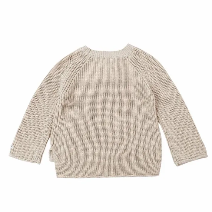Donsje Amsterdam Sweaters and Cardigans Baby Stella Sweater Soft Sand Donsje Amsterdam Sweaters and Cardigans Baby Stella Sweater Soft Sand