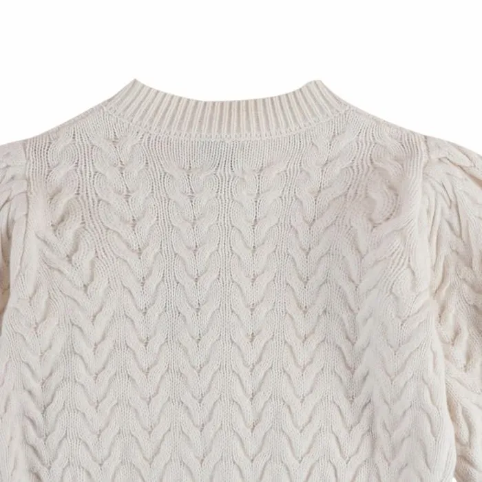 Donsje Amsterdam Sweaters and Cardigans Baby Zinne Cardigan Warm White