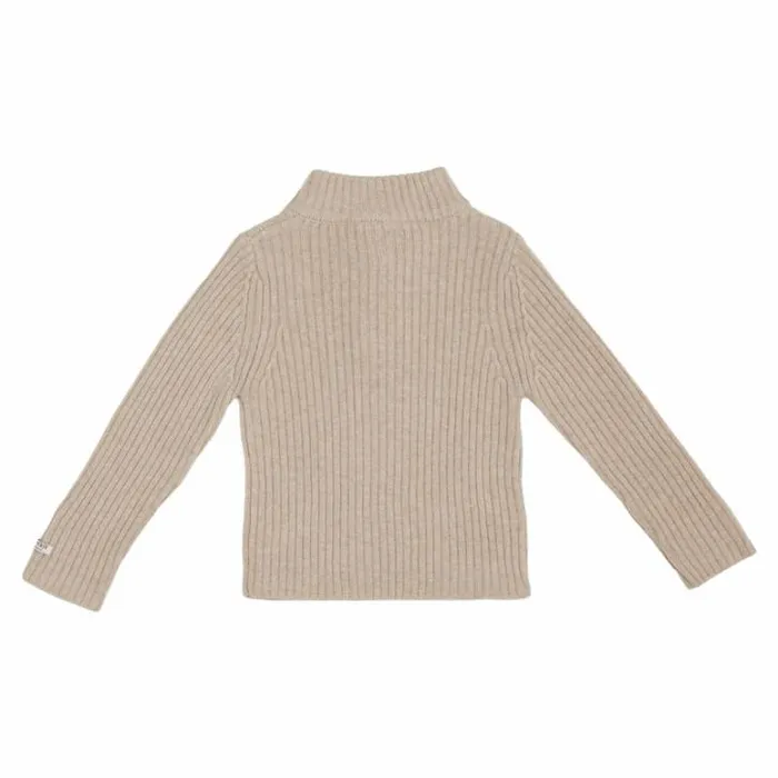 Donsje Amsterdam Sweaters and Cardigans Boys Bastiaan Sweater Soft Taupe Melange