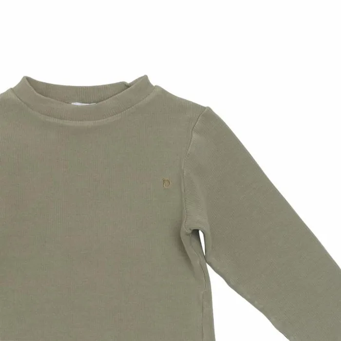 Donsje Amsterdam Sweaters and Cardigans Boys Dante Sweater Dusty Green