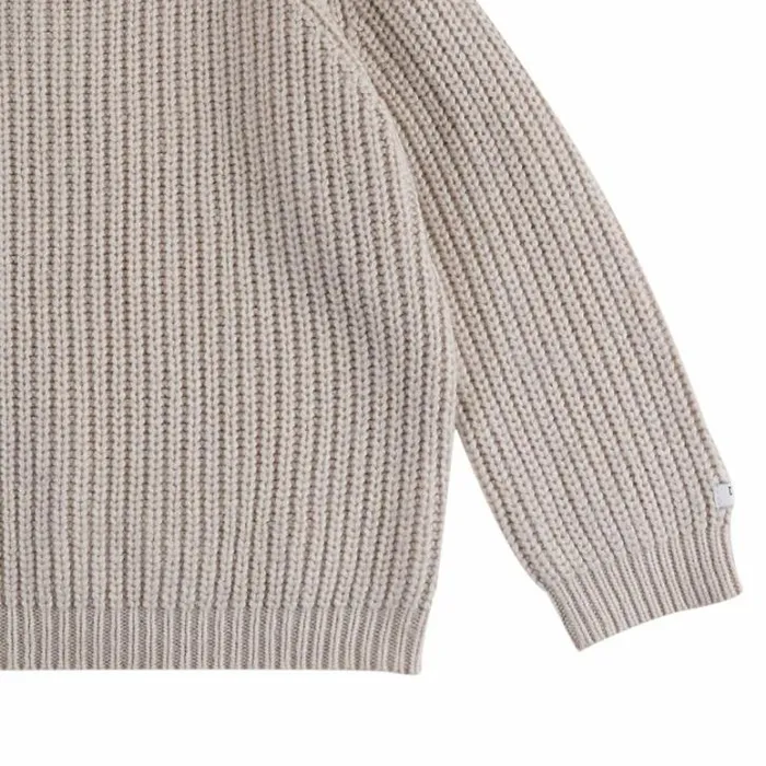 Donsje Amsterdam Sweaters and Cardigans Boys Garie Sweater Soft Sand