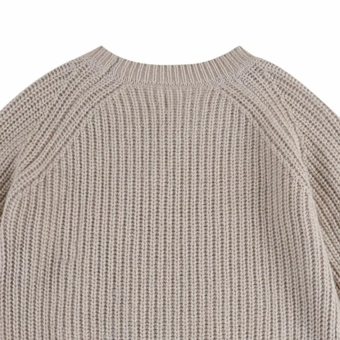 Donsje Amsterdam Sweaters and Cardigans Boys Garie Sweater Soft Sand