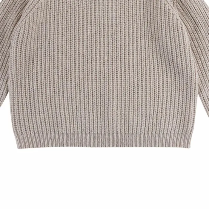Donsje Amsterdam Sweaters and Cardigans Boys Garie Sweater Soft Sand