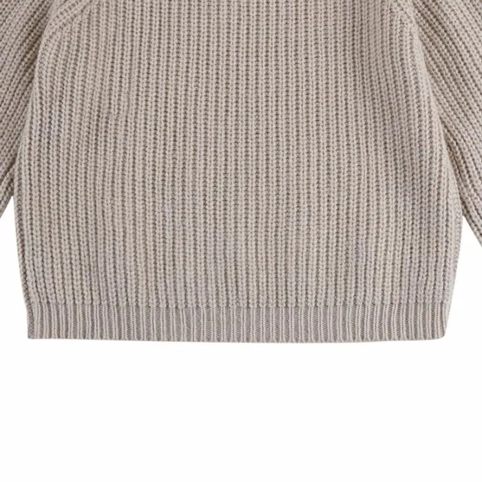 Donsje Amsterdam Sweaters and Cardigans Boys Garie Sweater Soft Sand