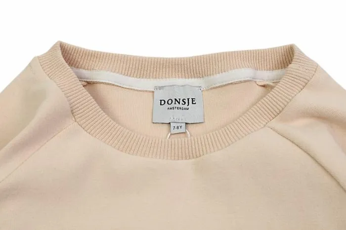 Donsje Amsterdam Sweaters and Cardigans Boys Maas Sweatshirt Cream