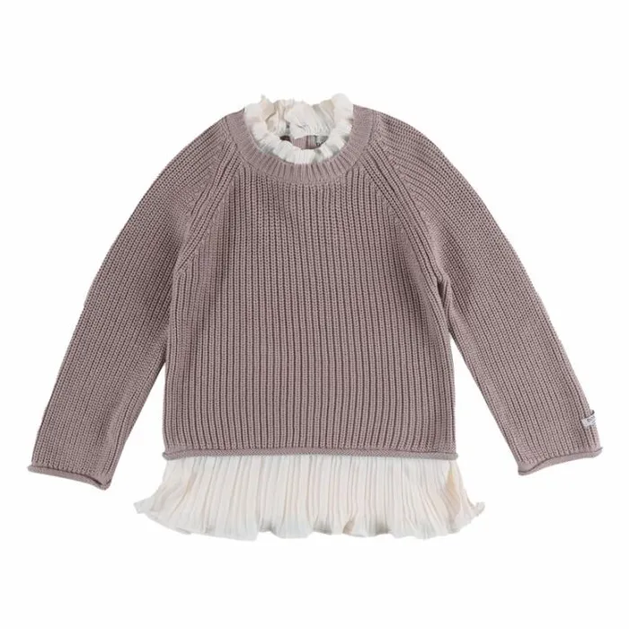 Donsje Amsterdam Sweaters and Cardigans Girls Irene Sweater Lilac