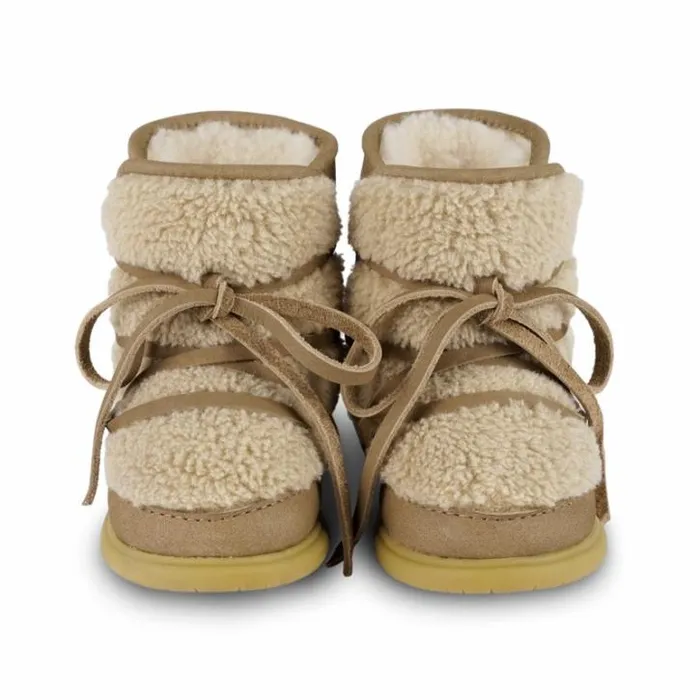 Donsje Amsterdam Toddler Shoes Baby Ceysa Shoes Truffle Nubuck