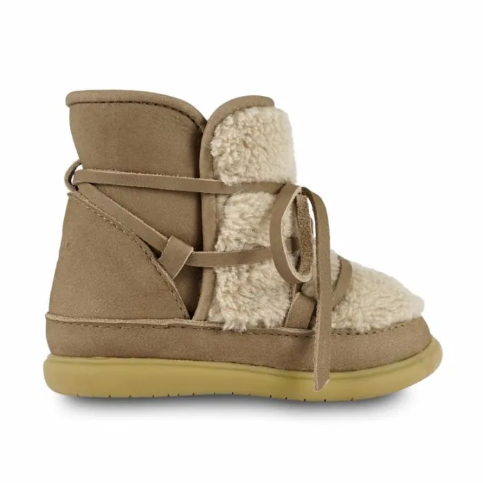 Donsje Amsterdam Toddler Shoes Baby Ceysa Shoes Truffle Nubuck