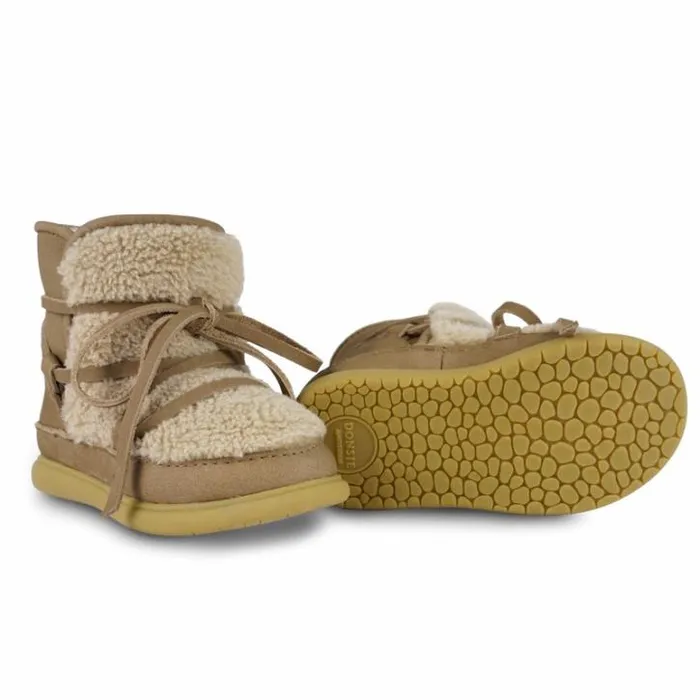 Donsje Amsterdam Toddler Shoes Baby Ceysa Shoes Truffle Nubuck