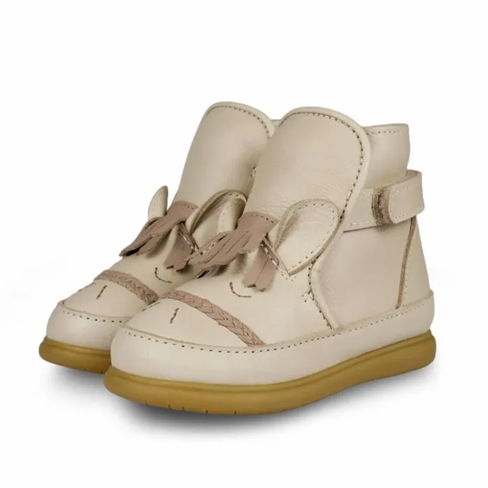 Donsje Amsterdam Toddler Shoes Baby Dubu Special Shoes Ivory Classic Leather