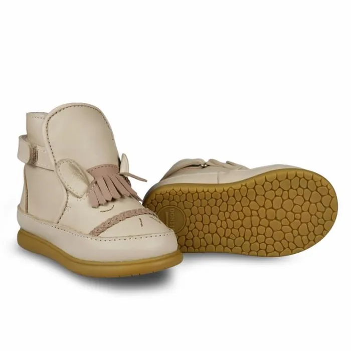 Donsje Amsterdam Toddler Shoes Baby Dubu Special Shoes Ivory Classic Leather