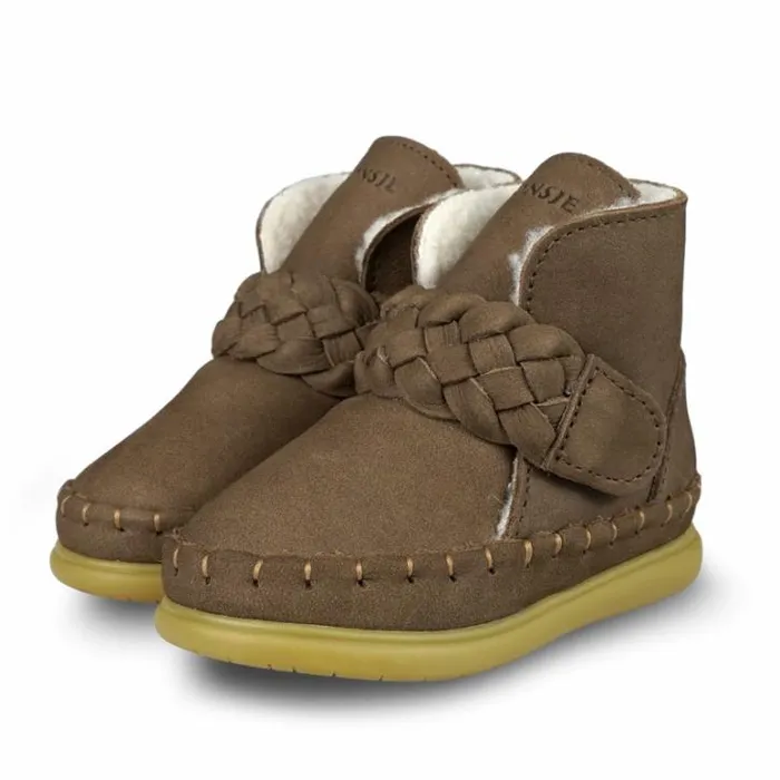 Donsje Amsterdam Toddler Shoes Baby Marcou Shoes Hazelnut Nubuck