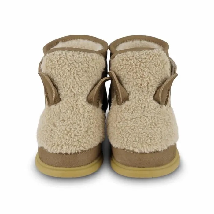 Donsje Amsterdam Toddler Shoes Baby Roumi Shoes Beige Curly Faux Fur