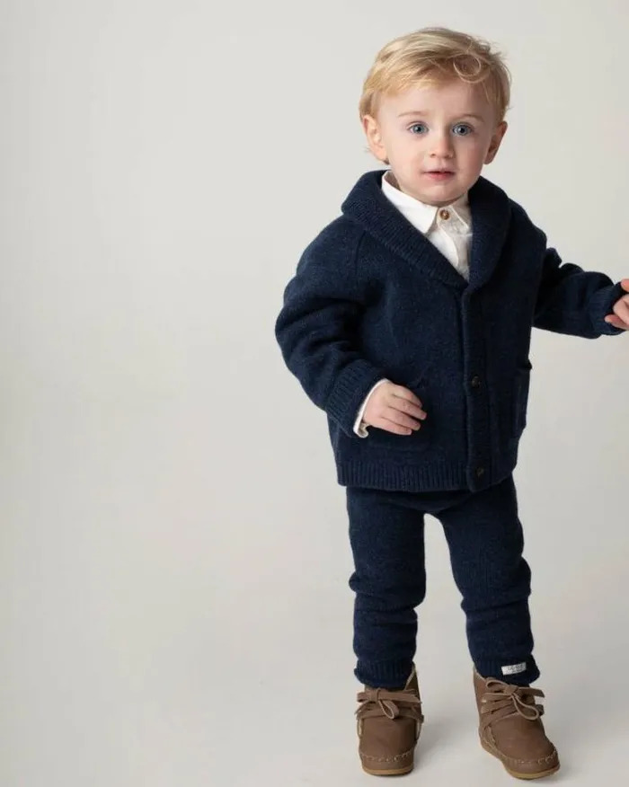 Donsje Amsterdam Toddler Shoes Baby Wisi Classic Shoes Cognac Classic Leather