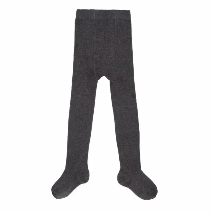 Donsje Amsterdam Trousers and Leggings Baby Aly Tights Dark Grey Melange