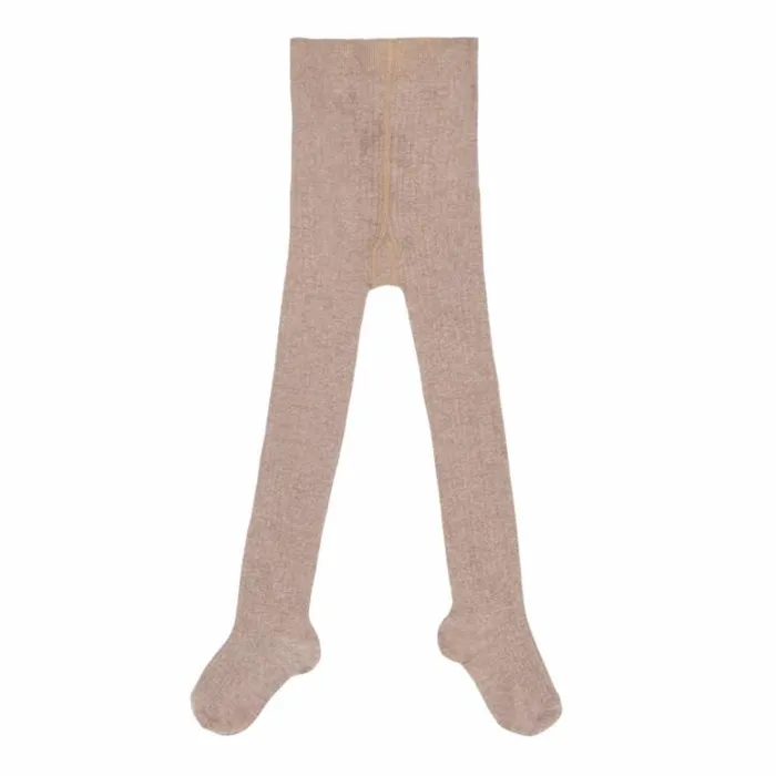Donsje Amsterdam Trousers and Leggings Baby Aly Tights Hazelnut Melange