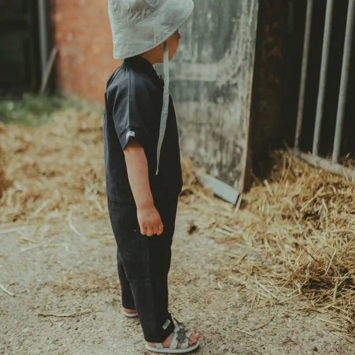 Donsje Amsterdam Trousers and Leggings Baby Kilan Trousers Night Sky Blue