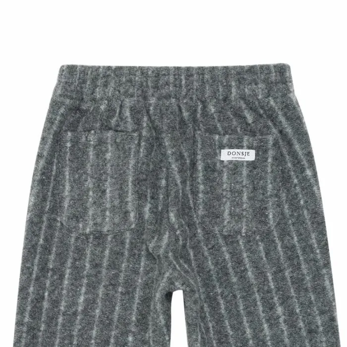 Donsje Amsterdam Trousers and Leggings Baby Mavix Trousers Cloudy Grey Melange