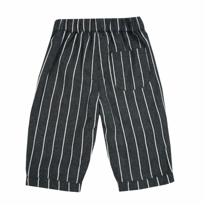 Donsje Amsterdam Trousers and Leggings Baby Mink Trousers Night Blue Melange
