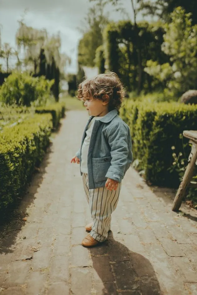 Donsje Amsterdam Trousers and Leggings Baby Mink Trousers Soft Sand Melange