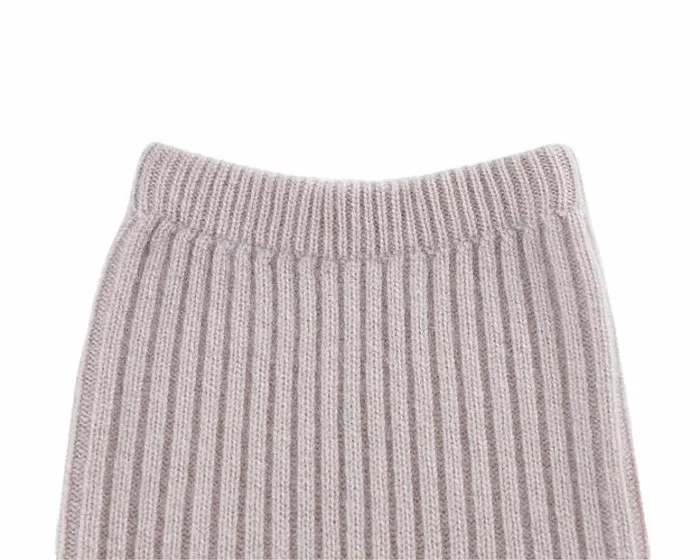 Donsje Amsterdam Trousers and Leggings Baby Olle Merino Wool Trousers Soft Blush