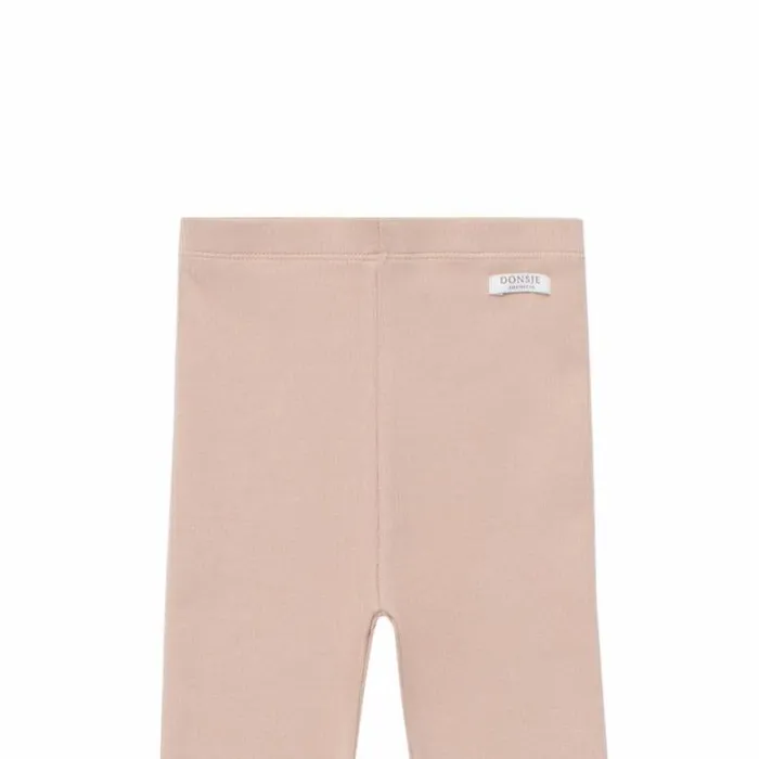 Donsje Amsterdam Trousers and Leggings Baby Qellie Leggings Hazelnut Blush