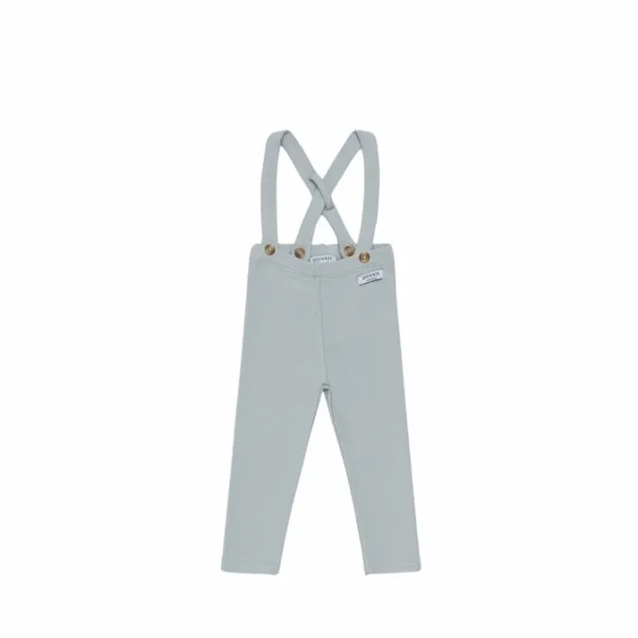 Donsje Amsterdam Trousers and Leggings Baby Qeno Leggings Misty Grey