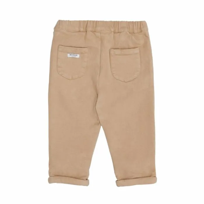 Donsje Amsterdam Trousers and Leggings Baby Qolb Trousers Soft Taupe