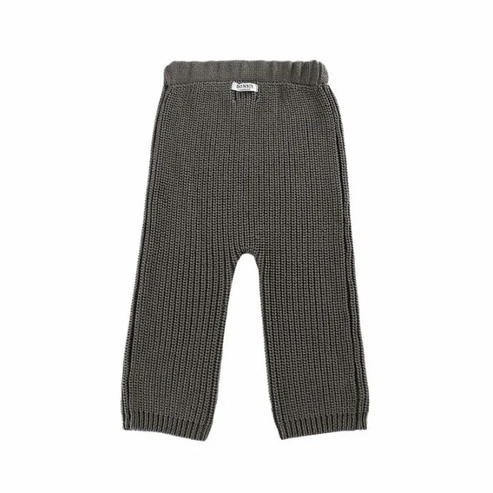 Donsje Amsterdam Trousers and Leggings Baby Quca Trousers Silver Sage