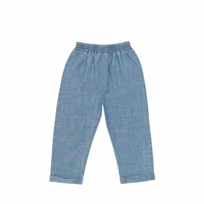 Donsje Amsterdam Trousers and Leggings Baby Toulouse Trousers Sky Blue