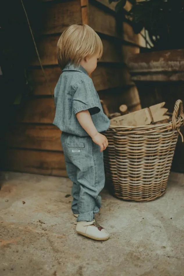 Donsje Amsterdam Trousers and Leggings Baby Toulouse Trousers Sky Blue
