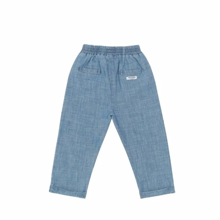 Donsje Amsterdam Trousers and Leggings Baby Toulouse Trousers Sky Blue