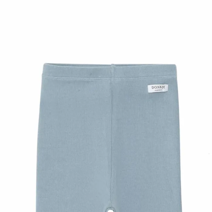 Donsje Amsterdam Trousers and Leggings Girls Ellie Leggings Foggy Blue Donsje Amsterdam Trousers and Leggings Girls Ellie Leggings Foggy Blue