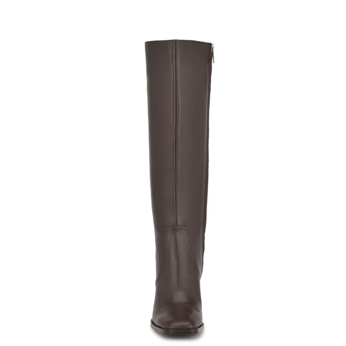 Dortha Dress Boots Brown Women Nine West Boots and Booties Dortha Dress Boots Brown Women Nine West Boots and Booties