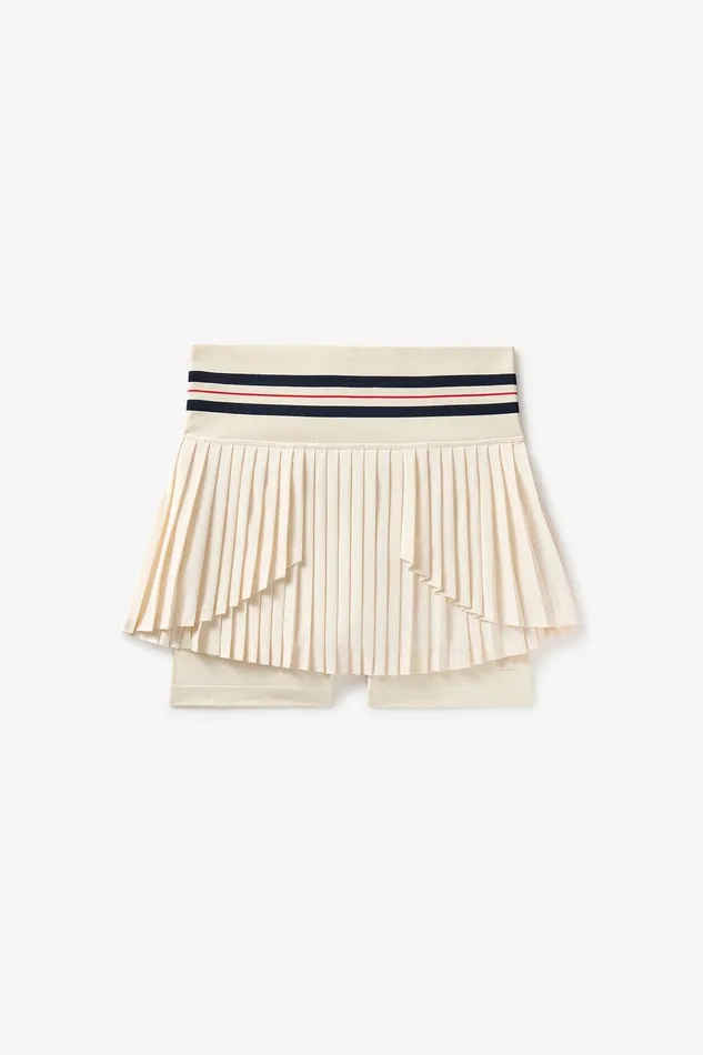 Dresses and Skirts Women Fila Challenger Pleated Seamless Skort 922 Gardeniafilanavyfilared