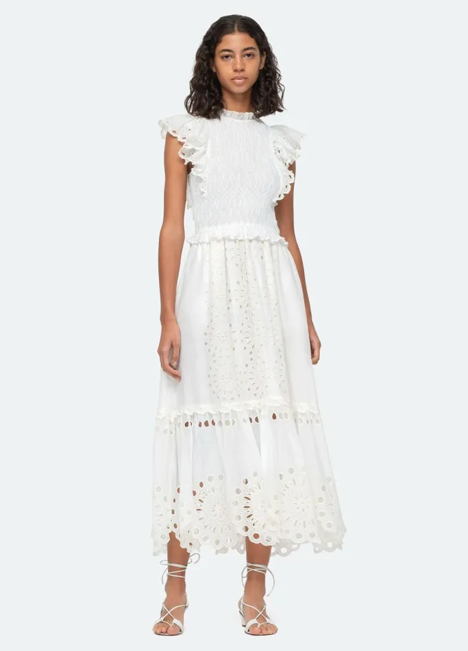 Dresses Women Sea New York Addie Dress Cream
