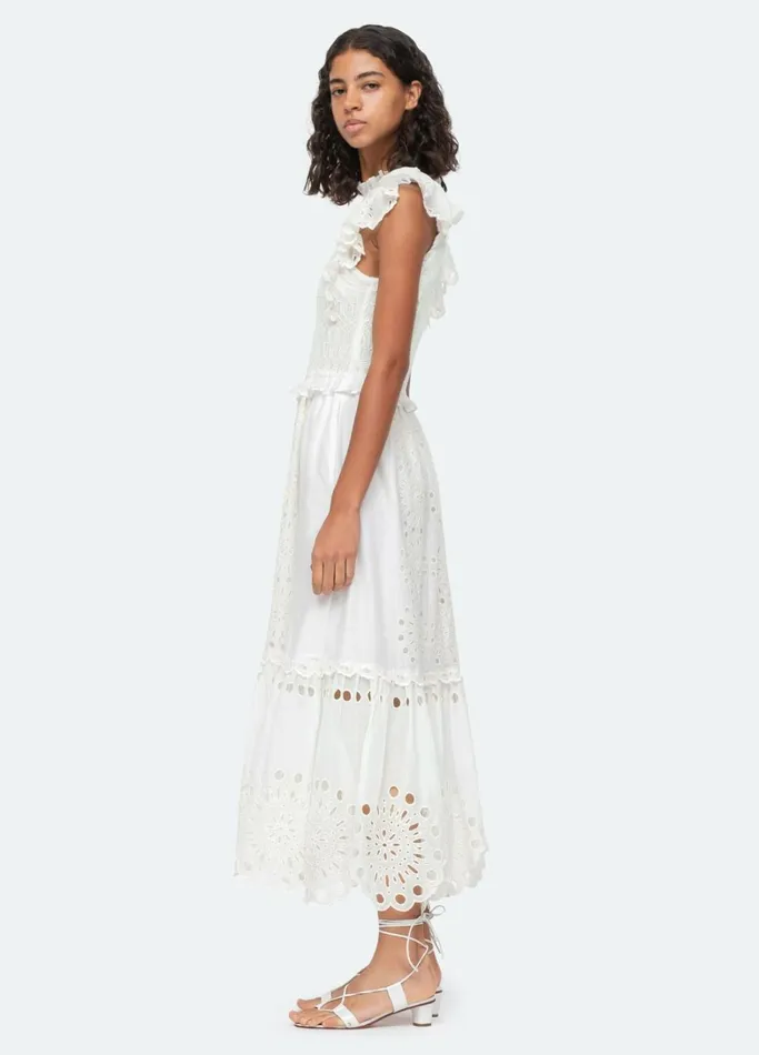 Dresses Women Sea New York Addie Dress Cream