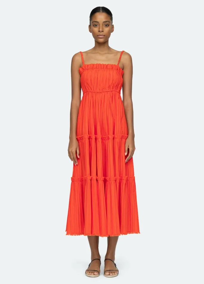 Dresses Women Sea New York Greir Slip Dress Poppy