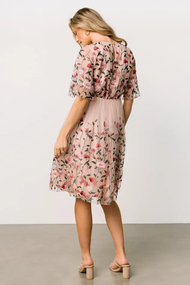 Duchess Tulle Dress Rose Garden Women Baltic Born Wedding Guest Duchess Tulle Dress Rose Garden Women Baltic Born Wedding Guest