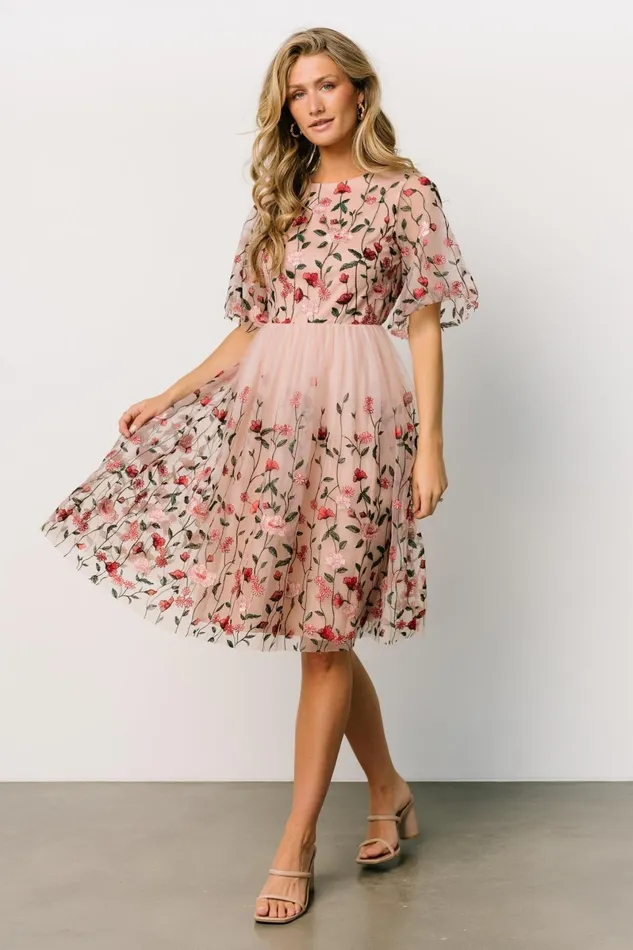 Duchess Tulle Dress Rose Garden Women Baltic Born Wedding Guest Duchess Tulle Dress Rose Garden Women Baltic Born Wedding Guest