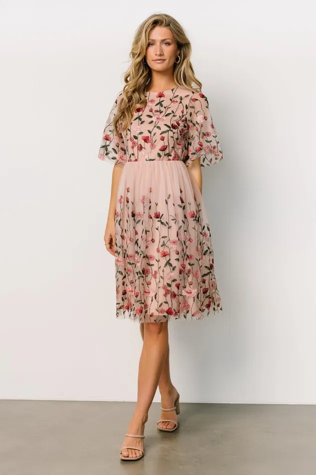 Duchess Tulle Dress Rose Garden Women Baltic Born Wedding Guest Duchess Tulle Dress Rose Garden Women Baltic Born Wedding Guest