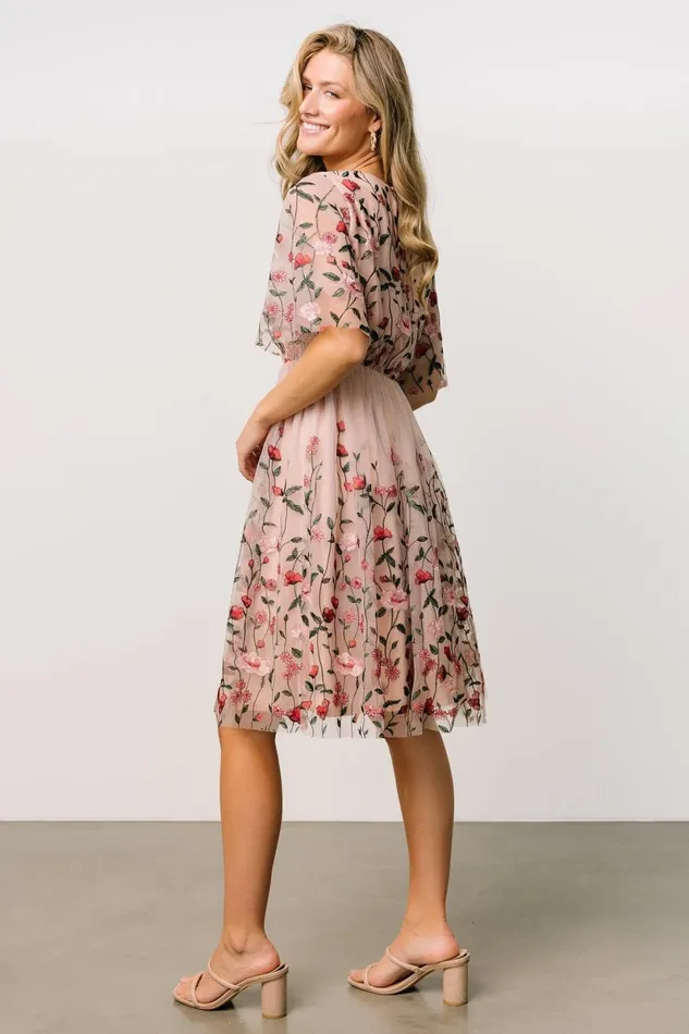Duchess Tulle Dress Rose Garden Women Baltic Born Wedding Guest Duchess Tulle Dress Rose Garden Women Baltic Born Wedding Guest
