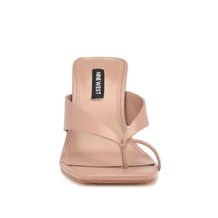 Durlife Heeled Thong Sandals Dark Blush Women Nine West Mid Heels Durlife Heeled Thong Sandals Dark Blush Women Nine West Mid Heels